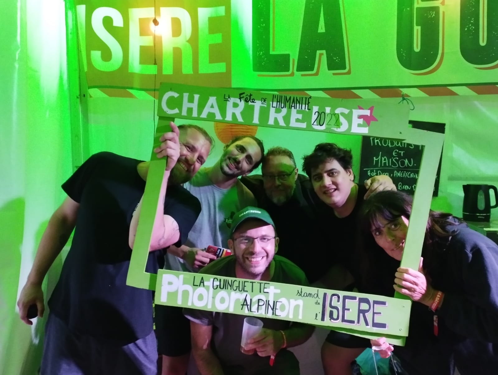 Le bar de la guinguette